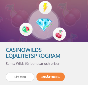 CasinoWilds Lojalitetsprogram
