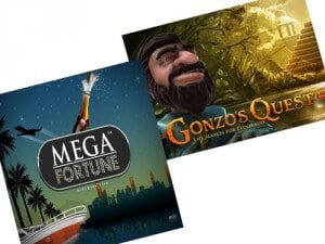 Mega Fortune och Gonzos Quest