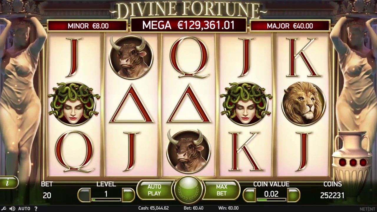 Divine Fortune spelplan