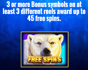 Icy Wilds Free spins